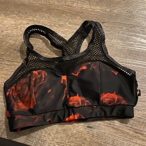 Cleo the Hurricane dark rose top